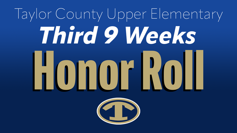 Honor Students for 3rd 9 weeks