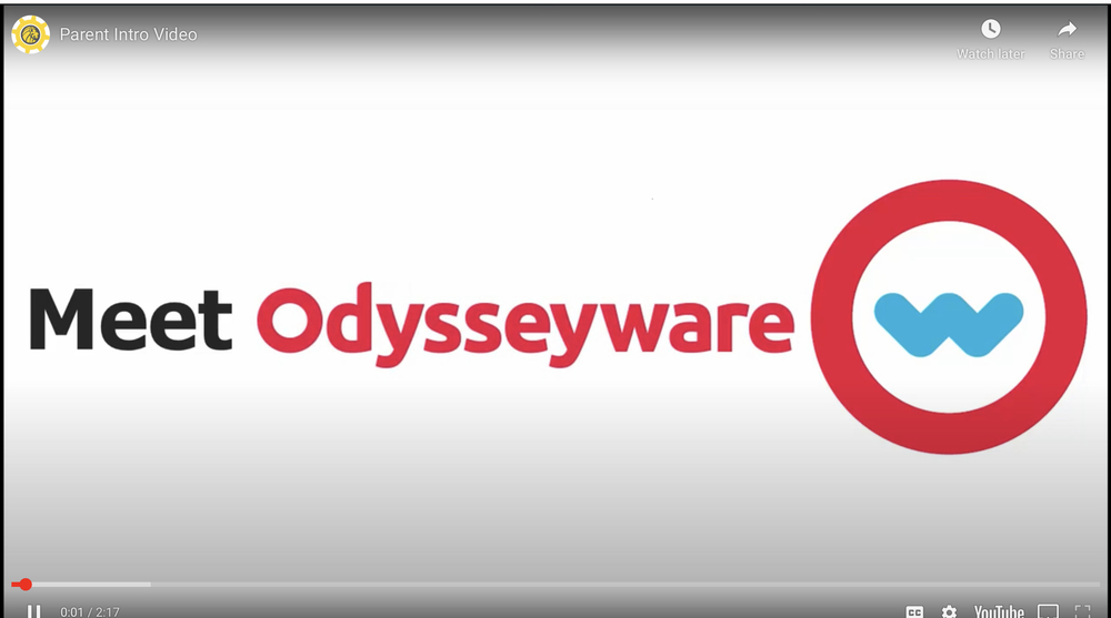 Odysseyware Introduction to parents