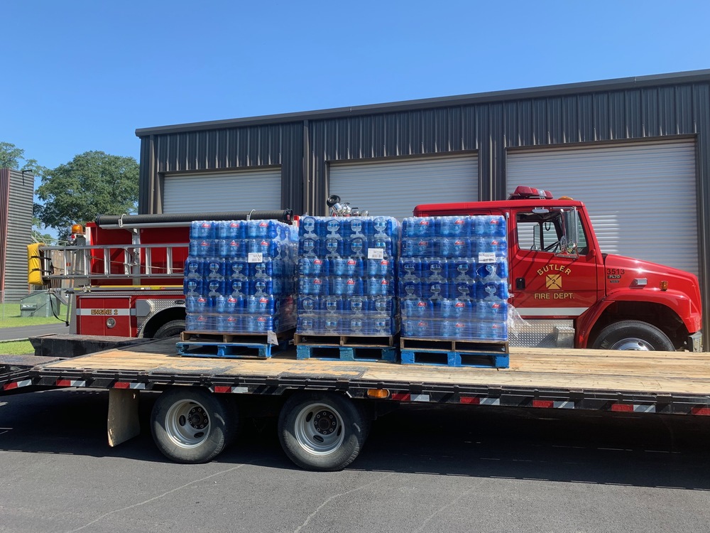 Donation by the Butler Fire Department