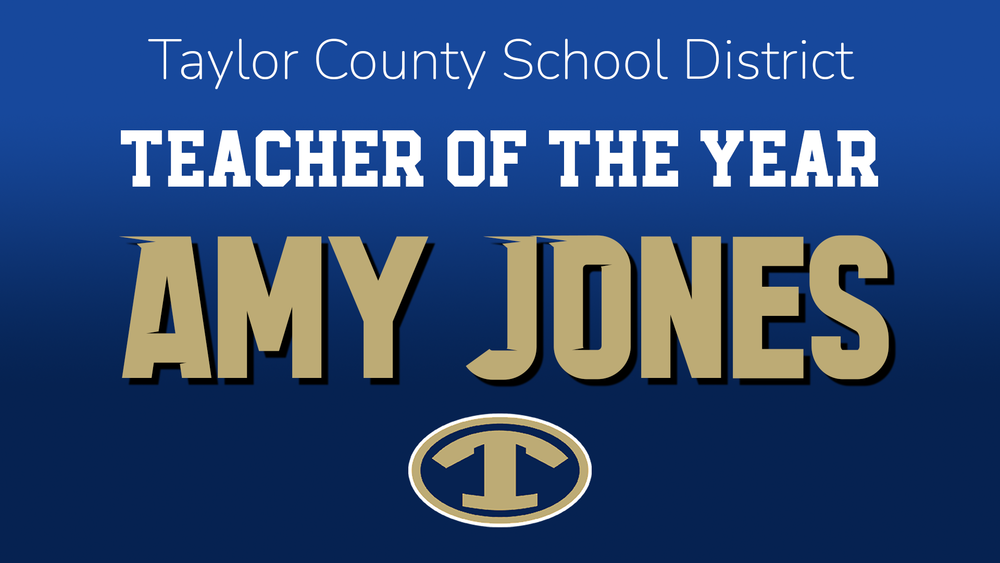 Amy Jones Named TCSD Teacher of the Year!