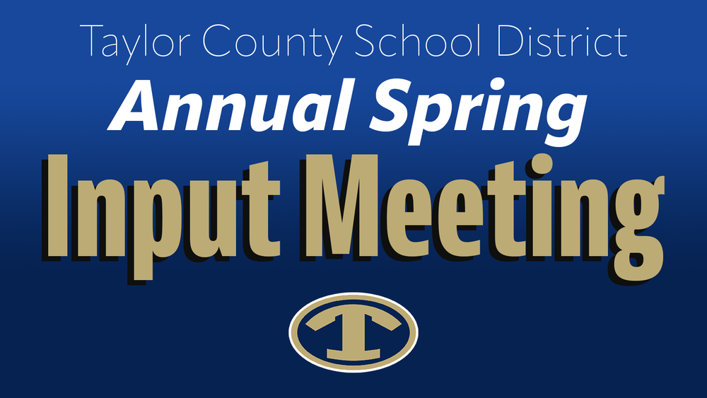TCSD Spring Input Meeting
