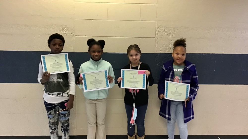 TCUES January Students of the Month