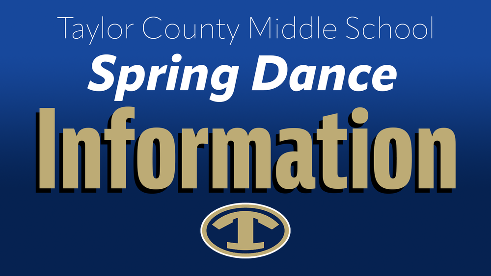 TCMS Spring Dance Info