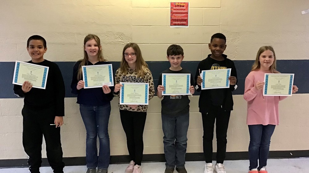 TCUES February Student of the Month