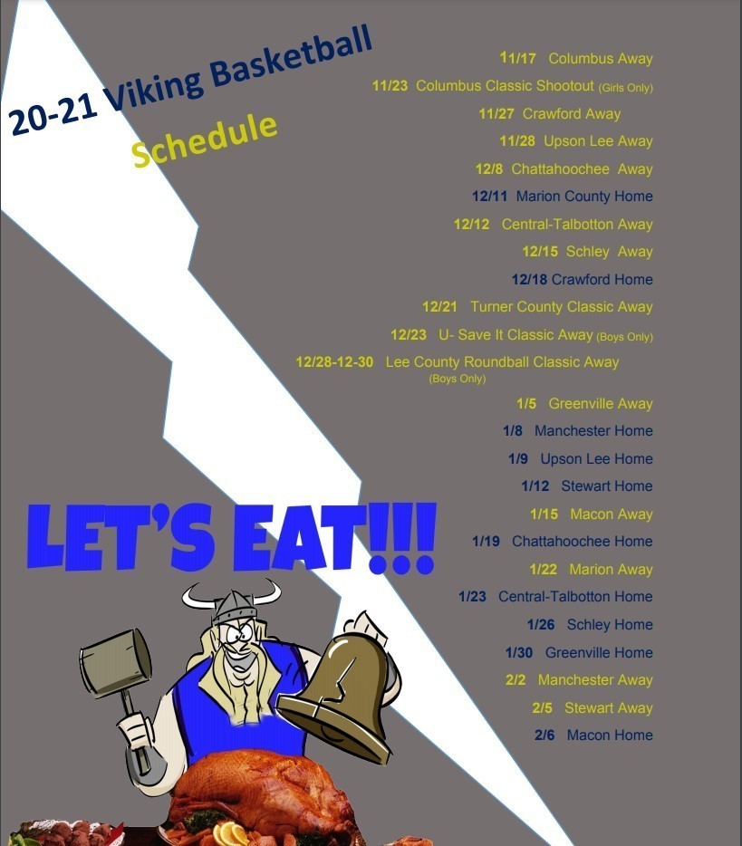 viking schedule 2021