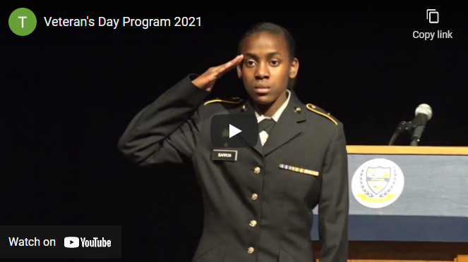 Veteran's Day Program 2021