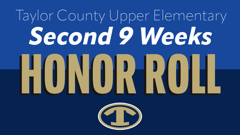 TCUES Celebrates our HONOR Students for the second 9 weeks of school.