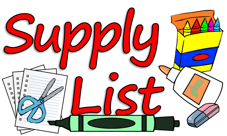 TCUES Supply Lists for 2020-2021