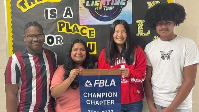 TCHS FBLA is a Champion Chapter