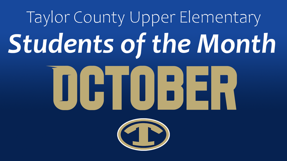 TCUES October Students of the Month