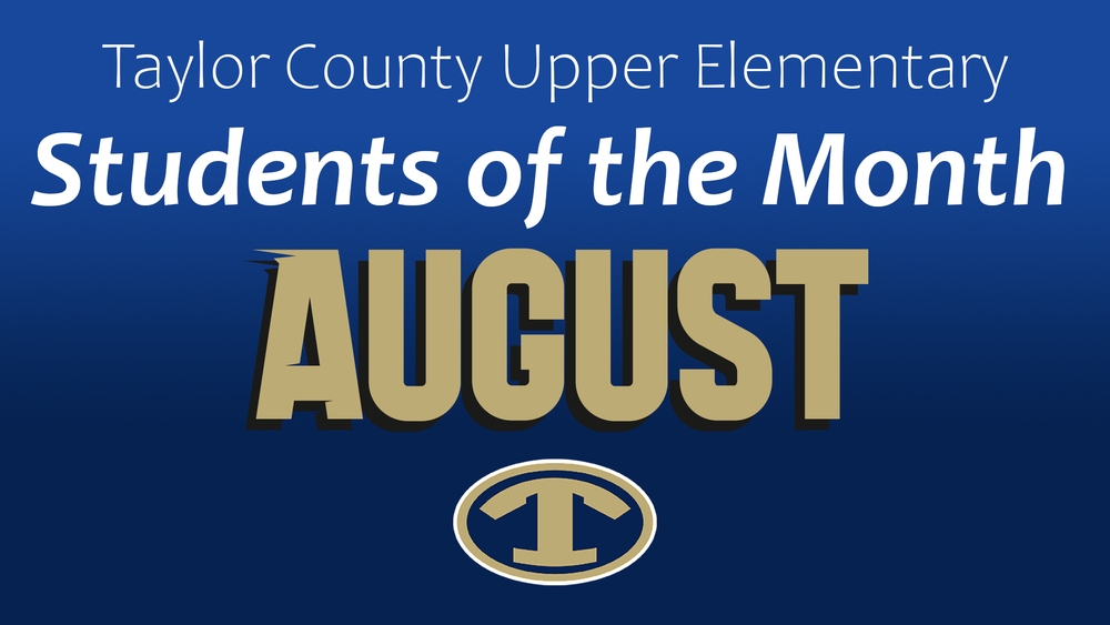 TCUES August Students of the Month