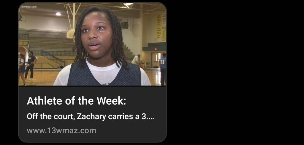 Jaliyah Zachery is the Athlete of the Week.